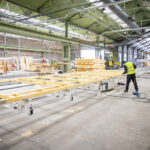Timber frame factory