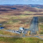 Runway resurfacing work gets underway at Tingwall Airport Tingwall Airport