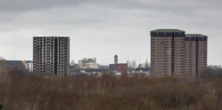 Motherwell tower blocks