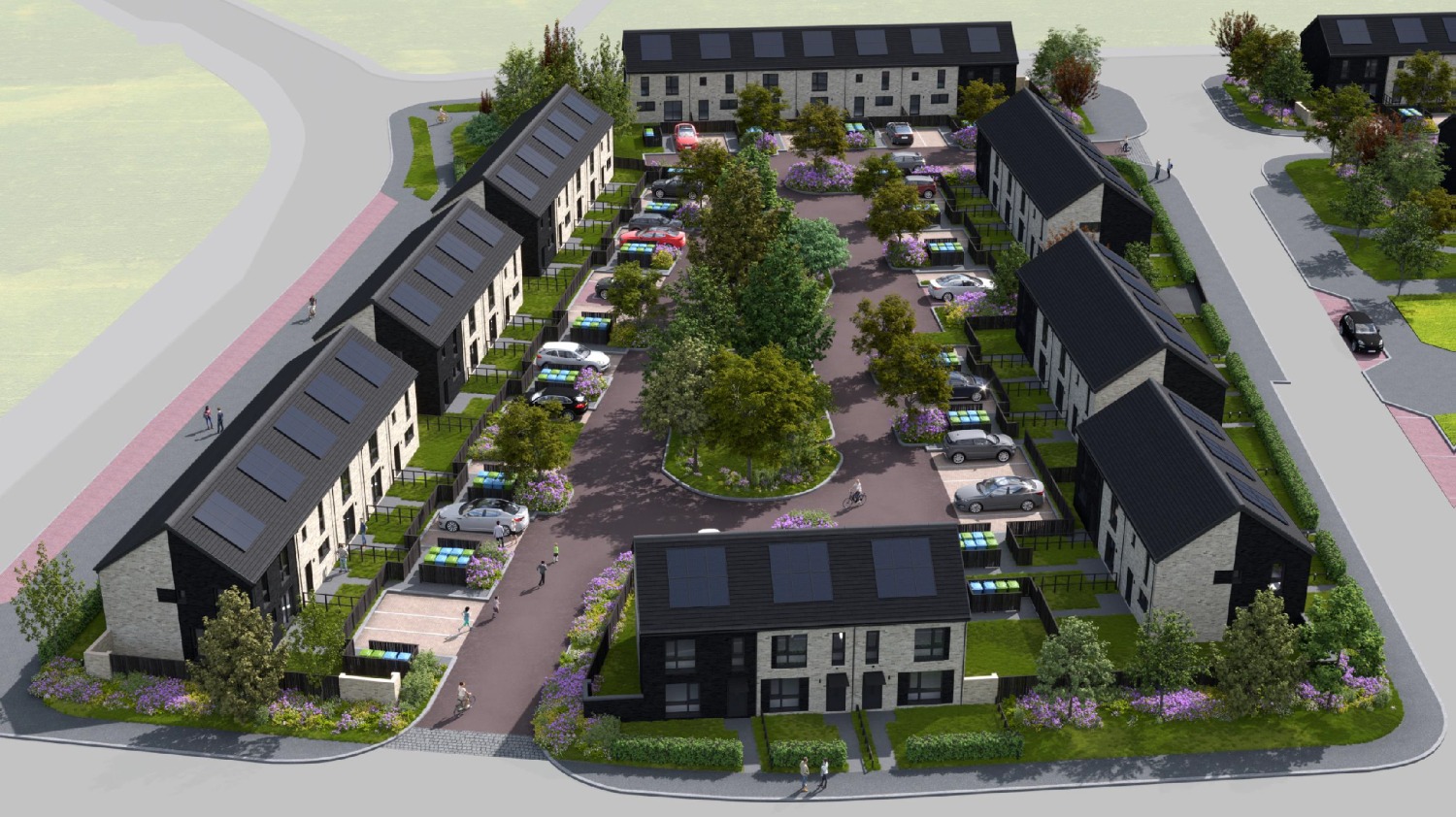 Athlete's Village artist's impression
