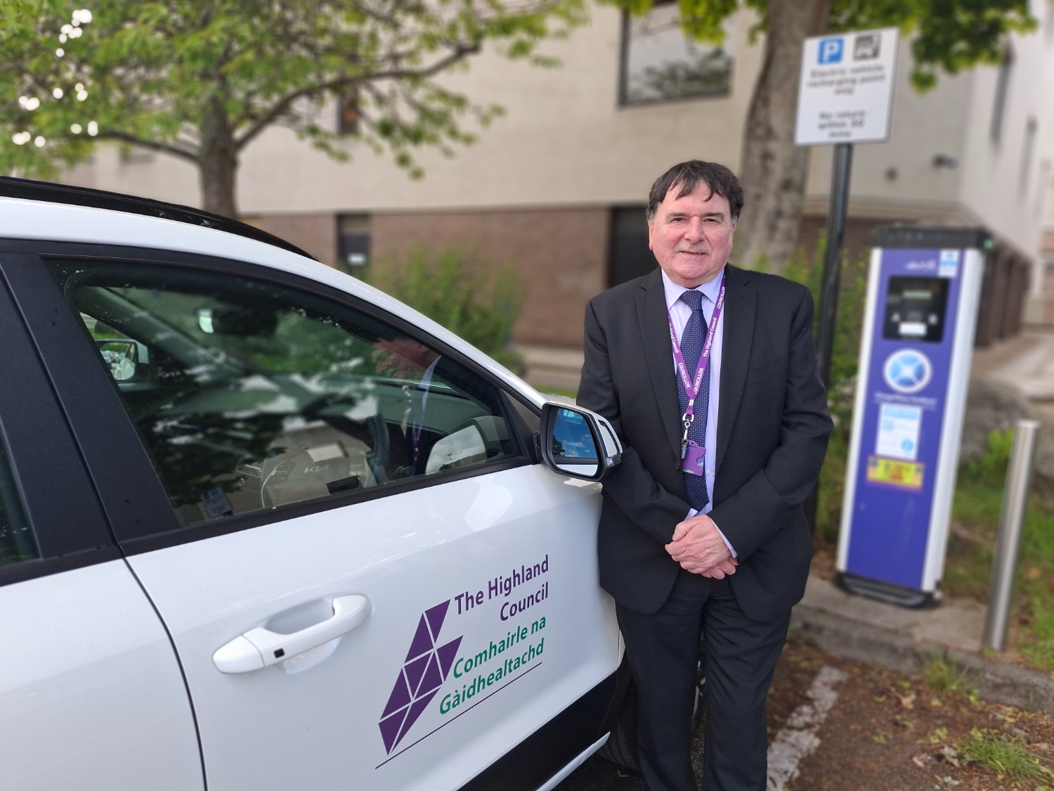 Highland Council Vice Convener, Cllr Ken Gowans