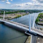 Landmark road bridge across the River Clyde poised to open