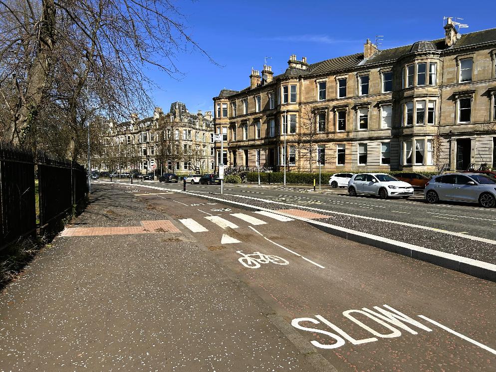 Battlefield cycle lane