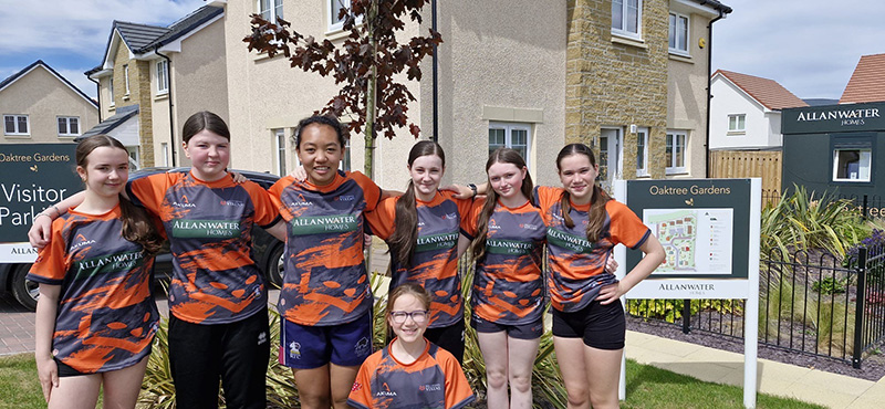 Female rugby players