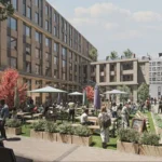 Artist's impression of plans