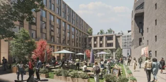 Artist's impression of plans