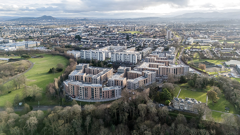 Net zero homes in Edinburgh