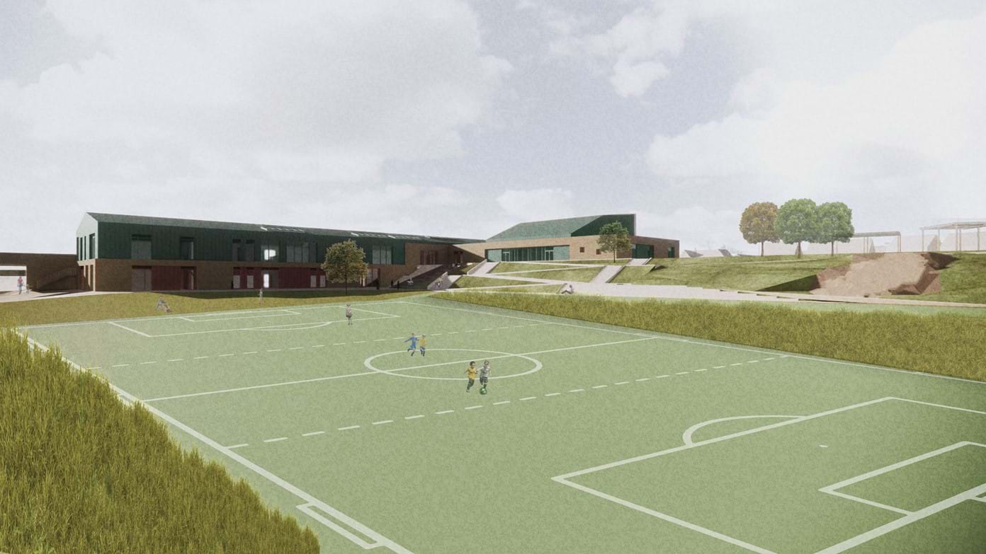 CGI of new school