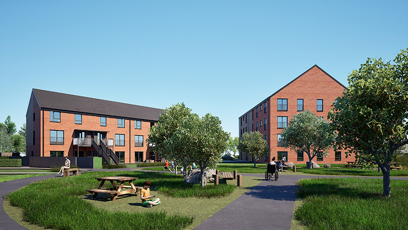 Burdiehouse Crescent CGI