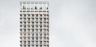 CGI of student accommodation in Glasgow