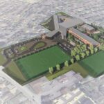 Crystal High School aerial