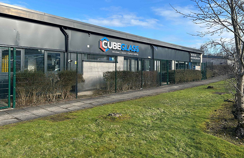 Cube Glass Cumbernauld HQ