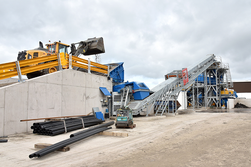 Recycling wash plant