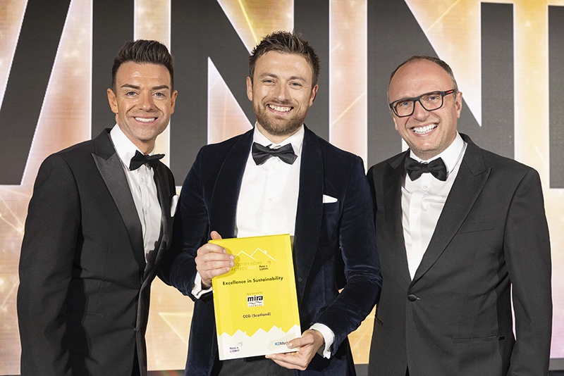 CCG's Excellence in Sustainability award win