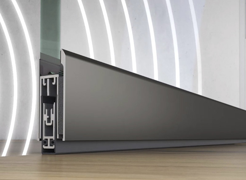 Glass door seals