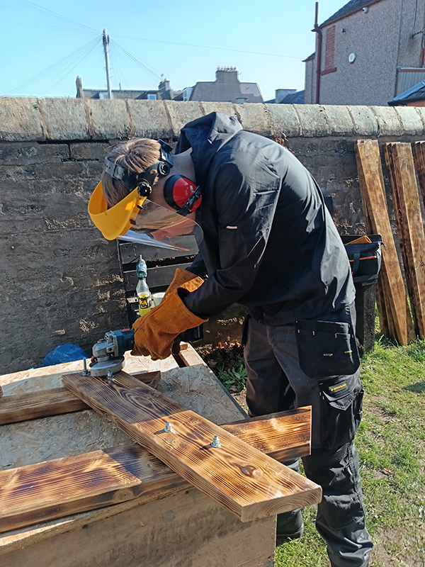 Construction apprentice