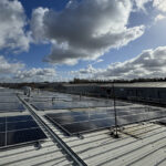 Solar panels on health building