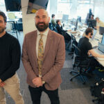 Luis Guarin (left) and John Morris