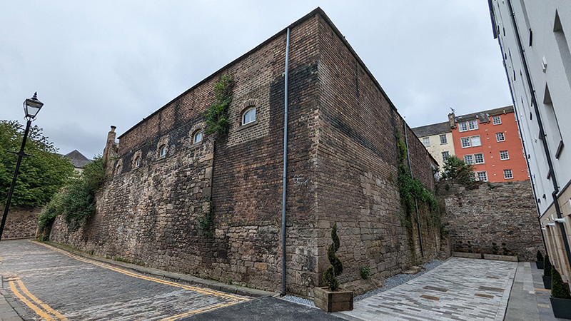Site of new student accommodation in Edinburgh