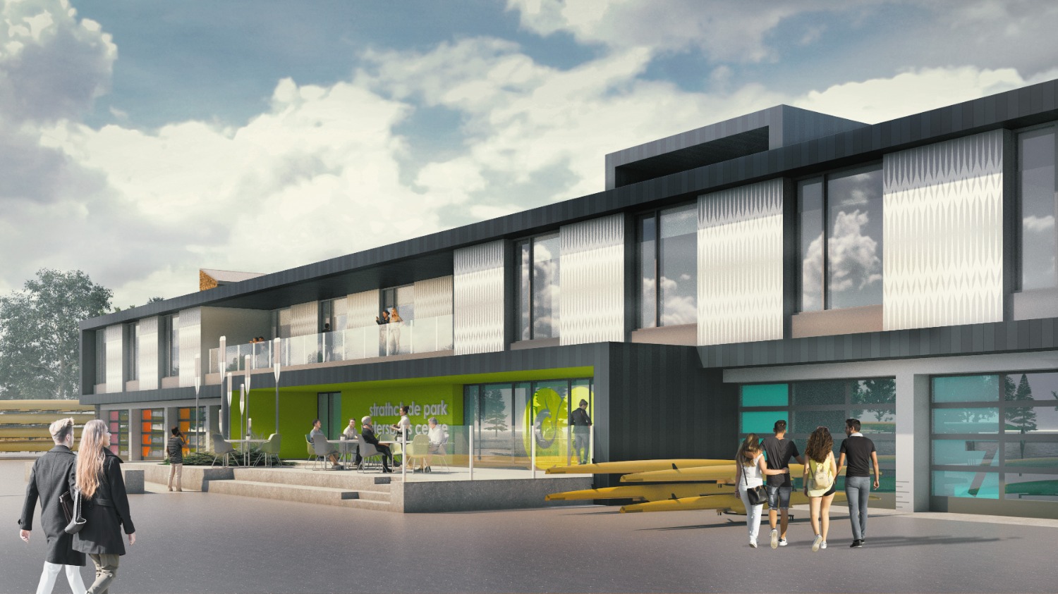 Artist's impression of centre