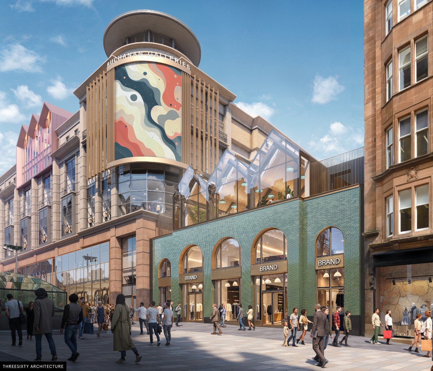 Buchanan Galleries artist impression