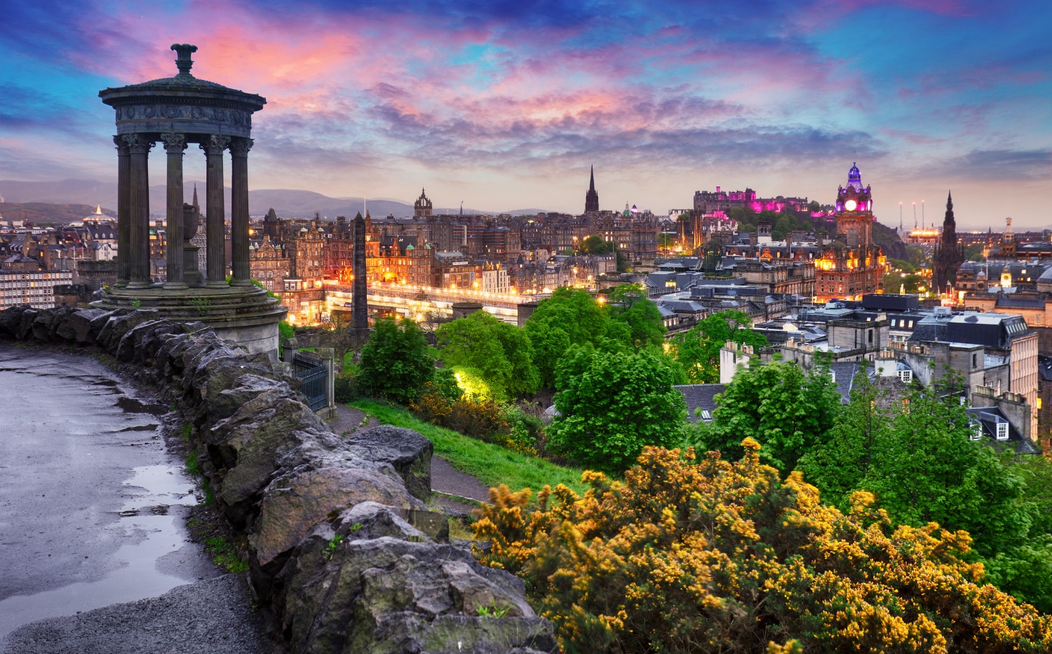 Edinburgh skyline