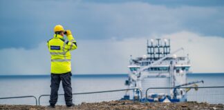 SSEN operator looking out to sea