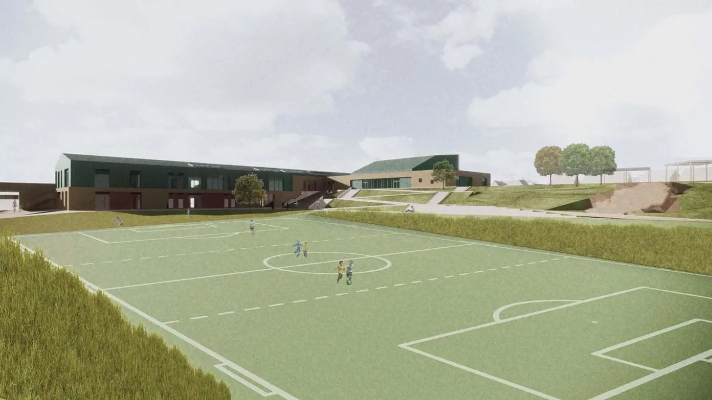School artist's impression