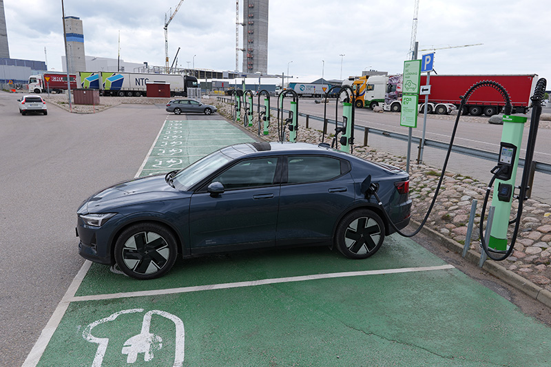 Electric car charging