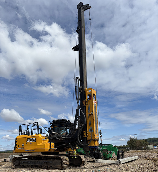 Groundworks at Willowbank Meadows in Tewkesbury