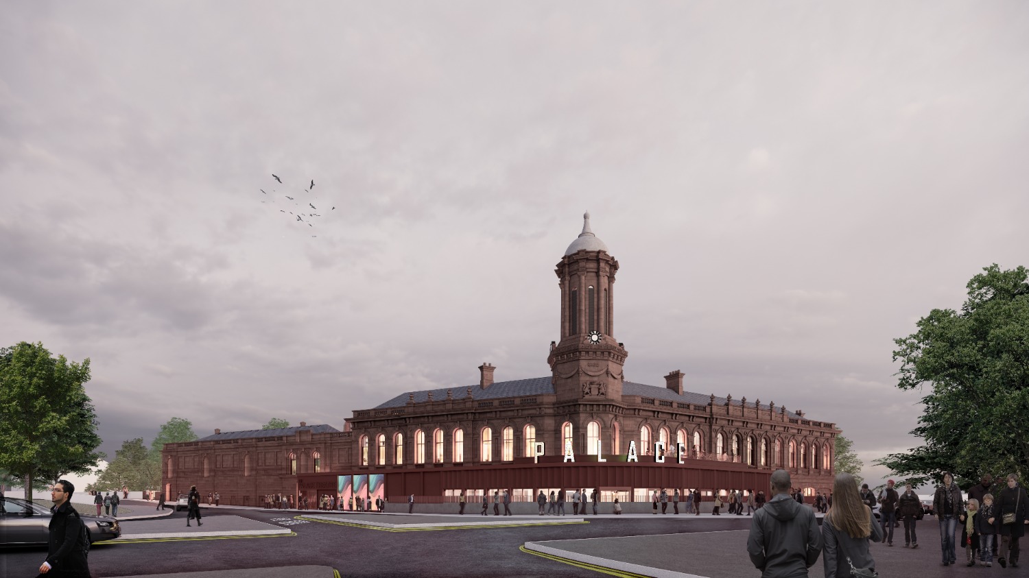 Artist's impression of theatre