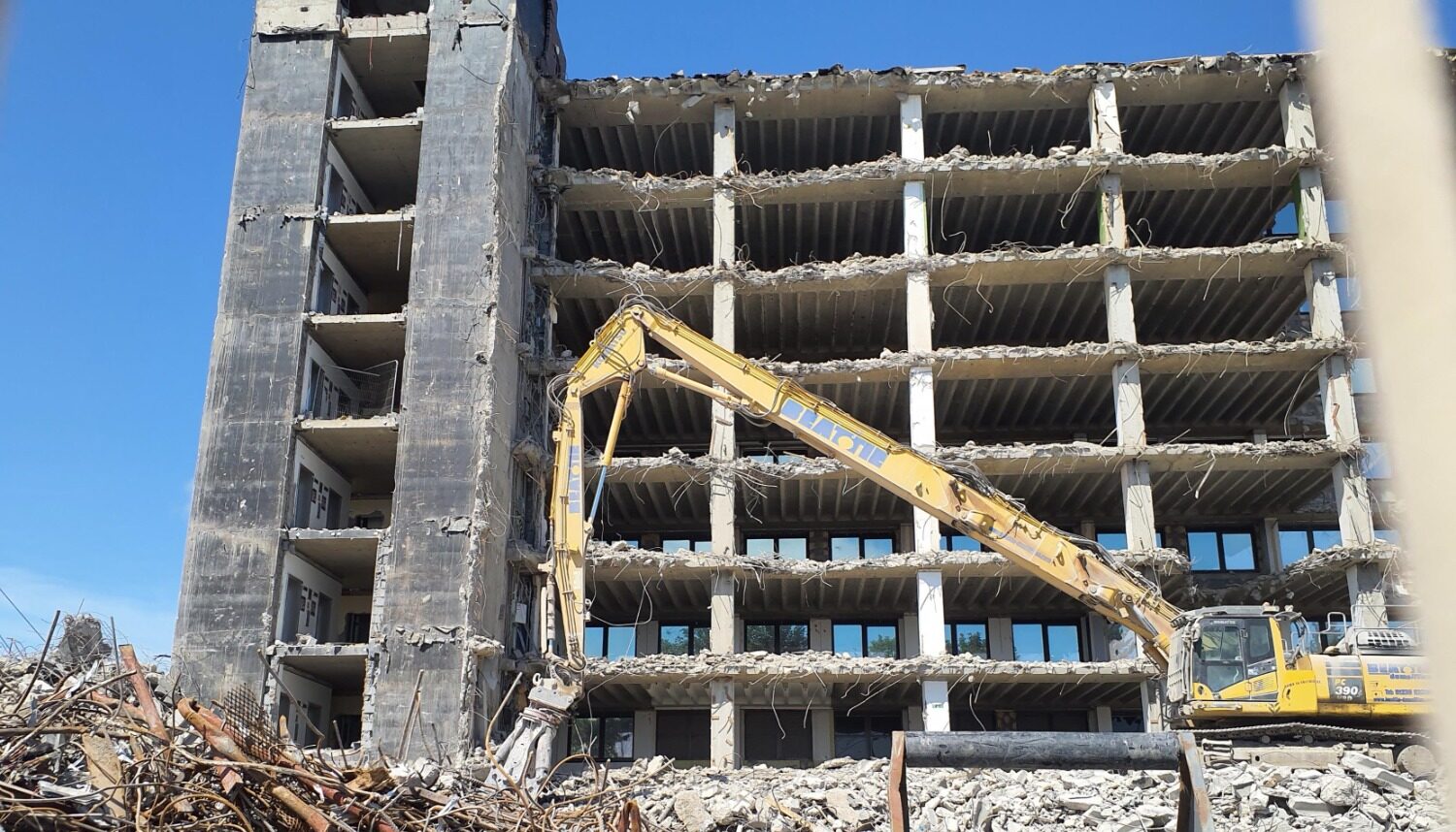 Demolition work