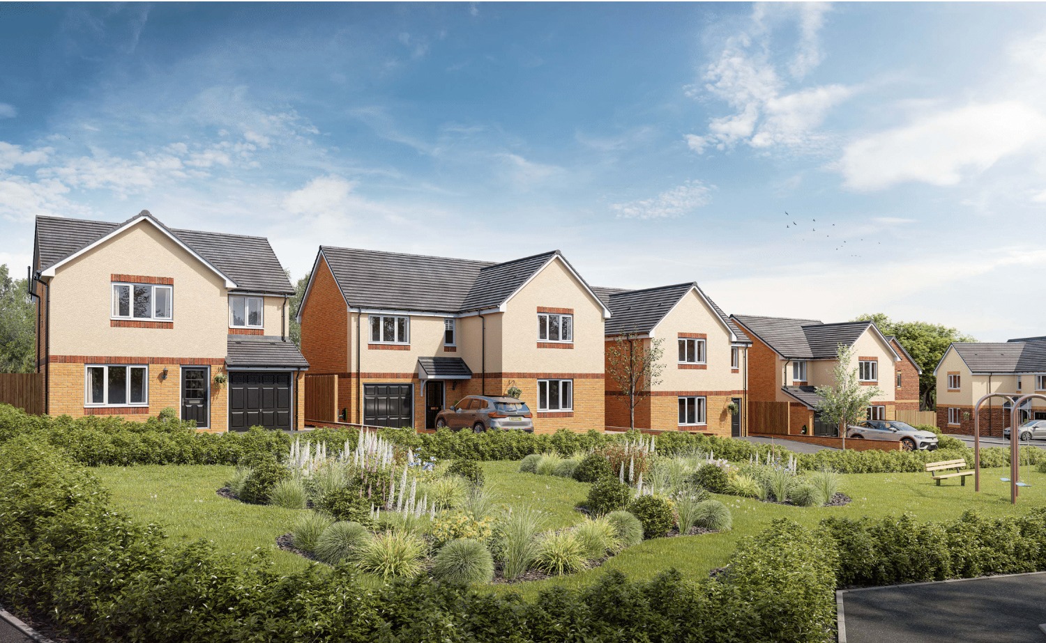 CGI of homes