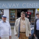 Calvay Housing Association marks 40th anniversary with major upgrade project (L-R) - Duncan McLean, former director of Calvay Housing Association; Steven Blomer, chair of Calvay Housing Association; Nick Dangerfield, director of Calvay Housing Association.