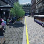 Plans unveiled for upgrades to street by Glasgow Central’s main entrance Artist's impression