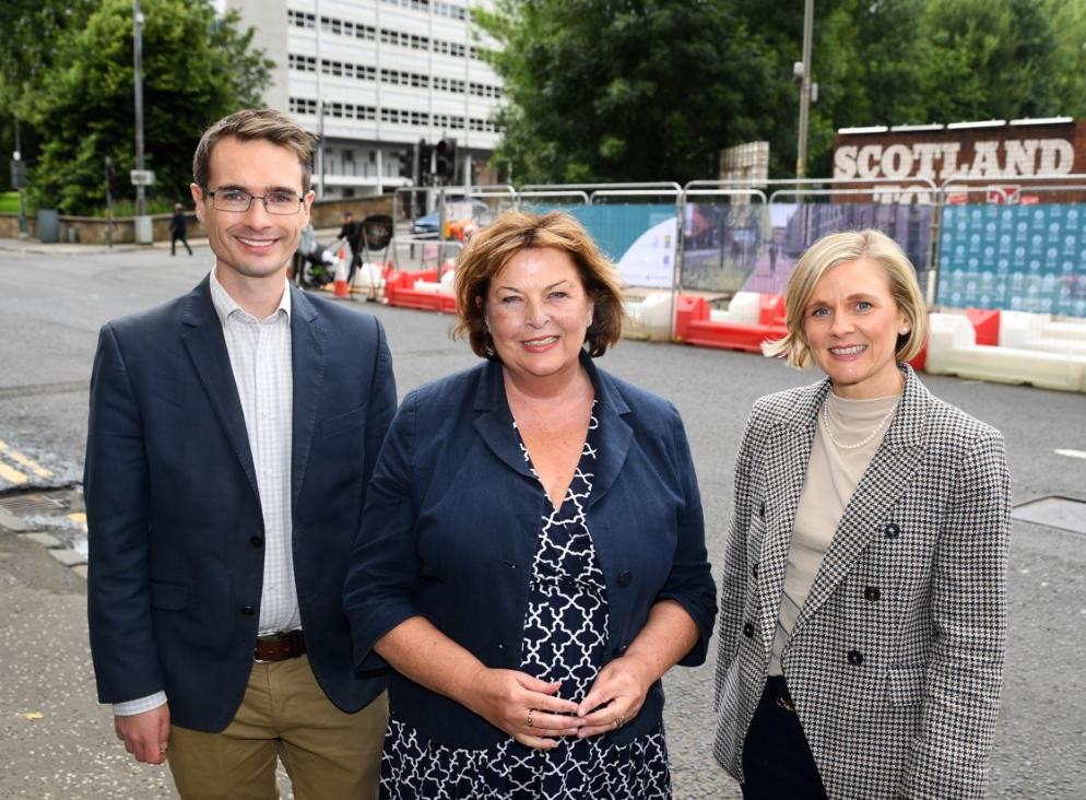 Angus Millar, Fiona Hyslop, and Fiona MacLeod