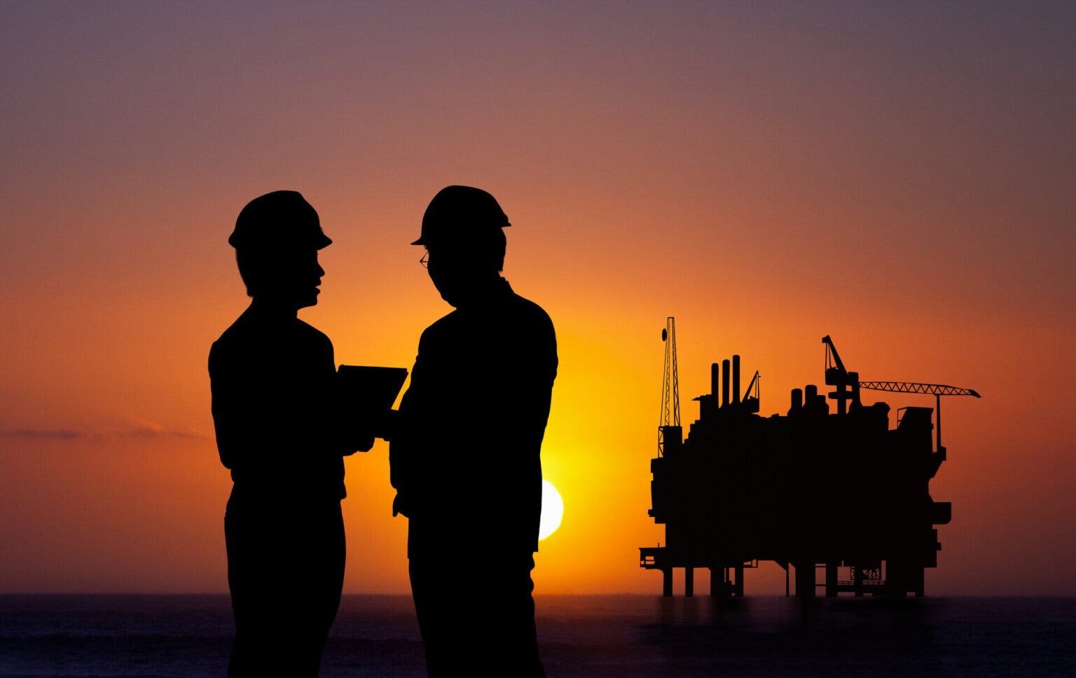 Oil and gas workers