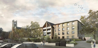 CGI of care home in Clarkston