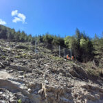 FLS engineers deliver catch fence project to reduce rock fall risk A catch fence designed to reduce the rock fall risk