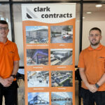 Paisley contractor celebrates double apprenticeship completion Clark Contracts apprentices