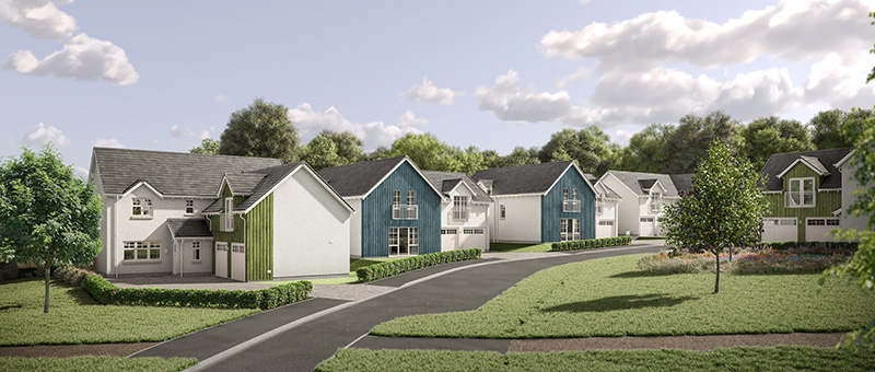 Housing site in Milltimber