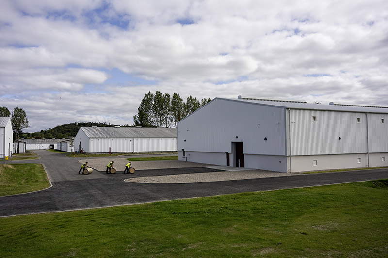 New warehouses at Benromach Distillery