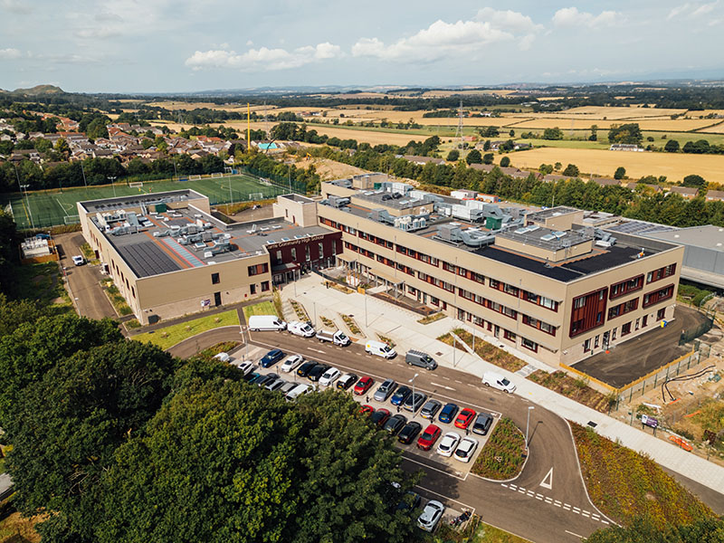 Currie Community High School in Edinburgh