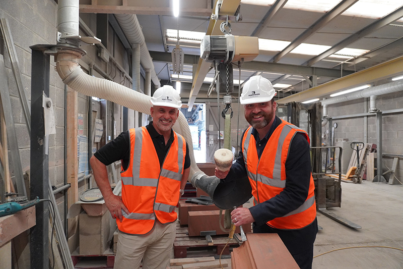 MP visits Tradstocks factory