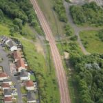 Work to begin on £5.2m footbridge over Levenmouth railway Aerial of rail line