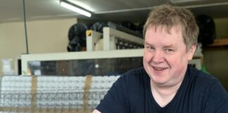 Allan Juroszek, factory operative at Highland Blindcroft