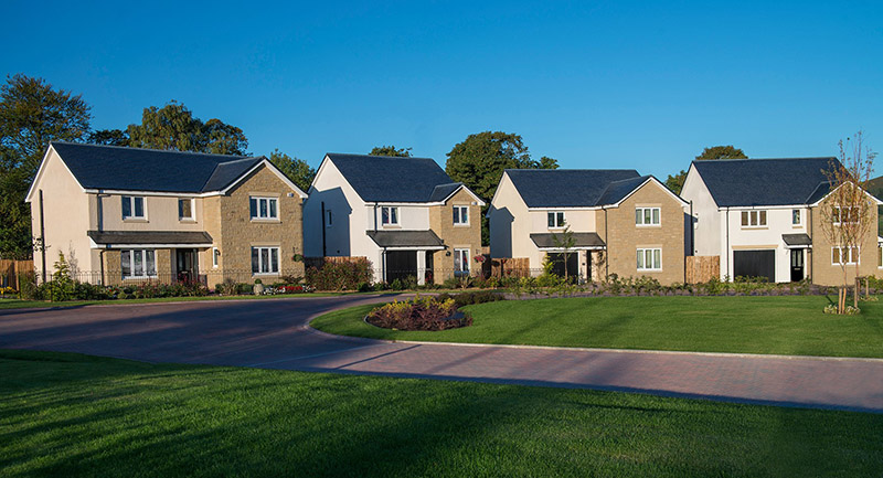 Taylor Wimpey typical street scene
