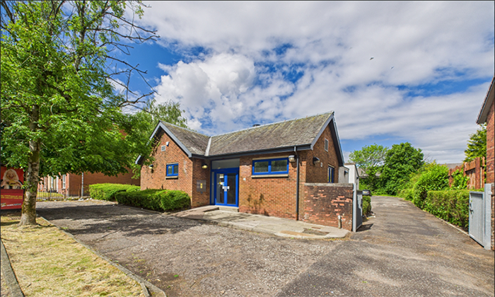 Former Castlemilk police station