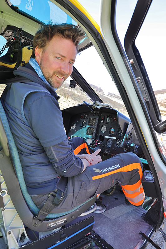 Henry Liddell, Skyhook helicopters