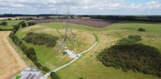 Overhead pylon works